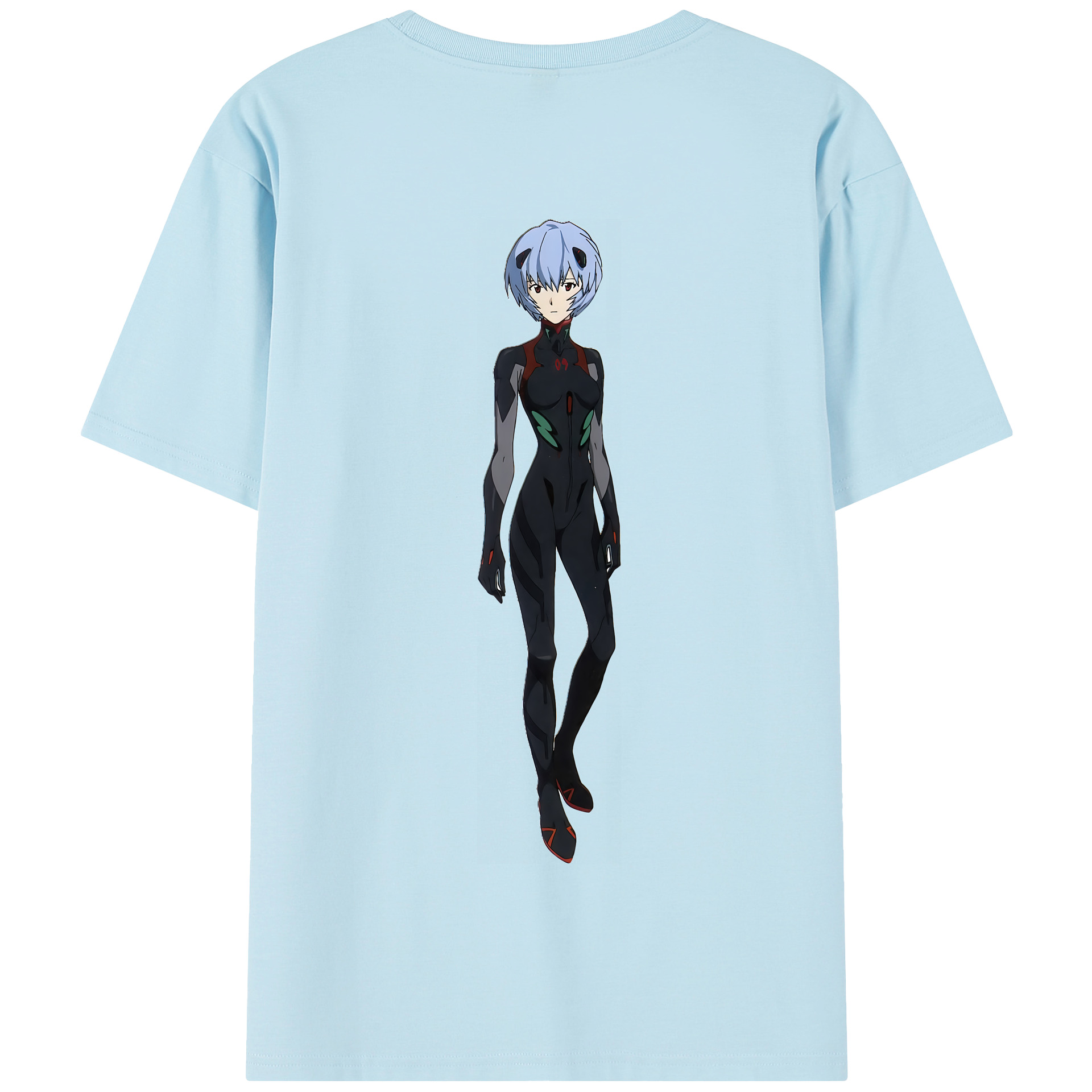 （画像用） EVA 新世紀エヴァンゲリオン 綿100％半袖Tシャツ（背面プリント）